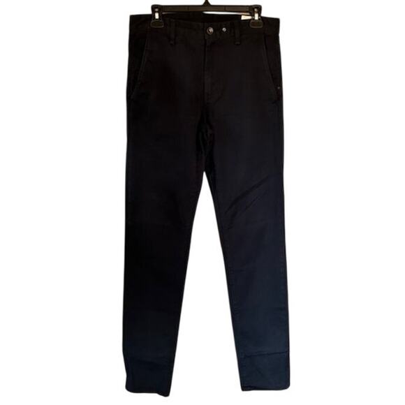 Rag & Bone Men's Dark Navy Mid-Rise Slim Fit Chino Pants, size 30 - Picture 1 of 4